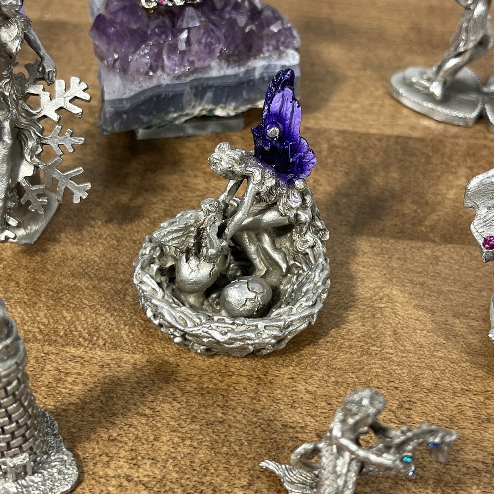 CCI Comstock Creations‎ Lot Of Pewter Fairy Fantasy Figures Figurines - Picture 3 of 16